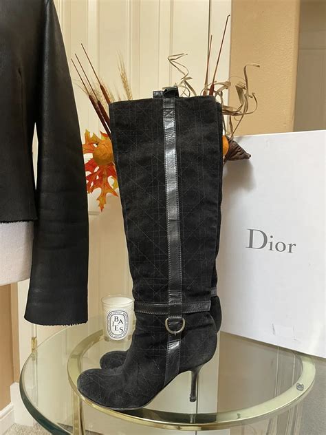 dior west boots|dior over the knee boots.